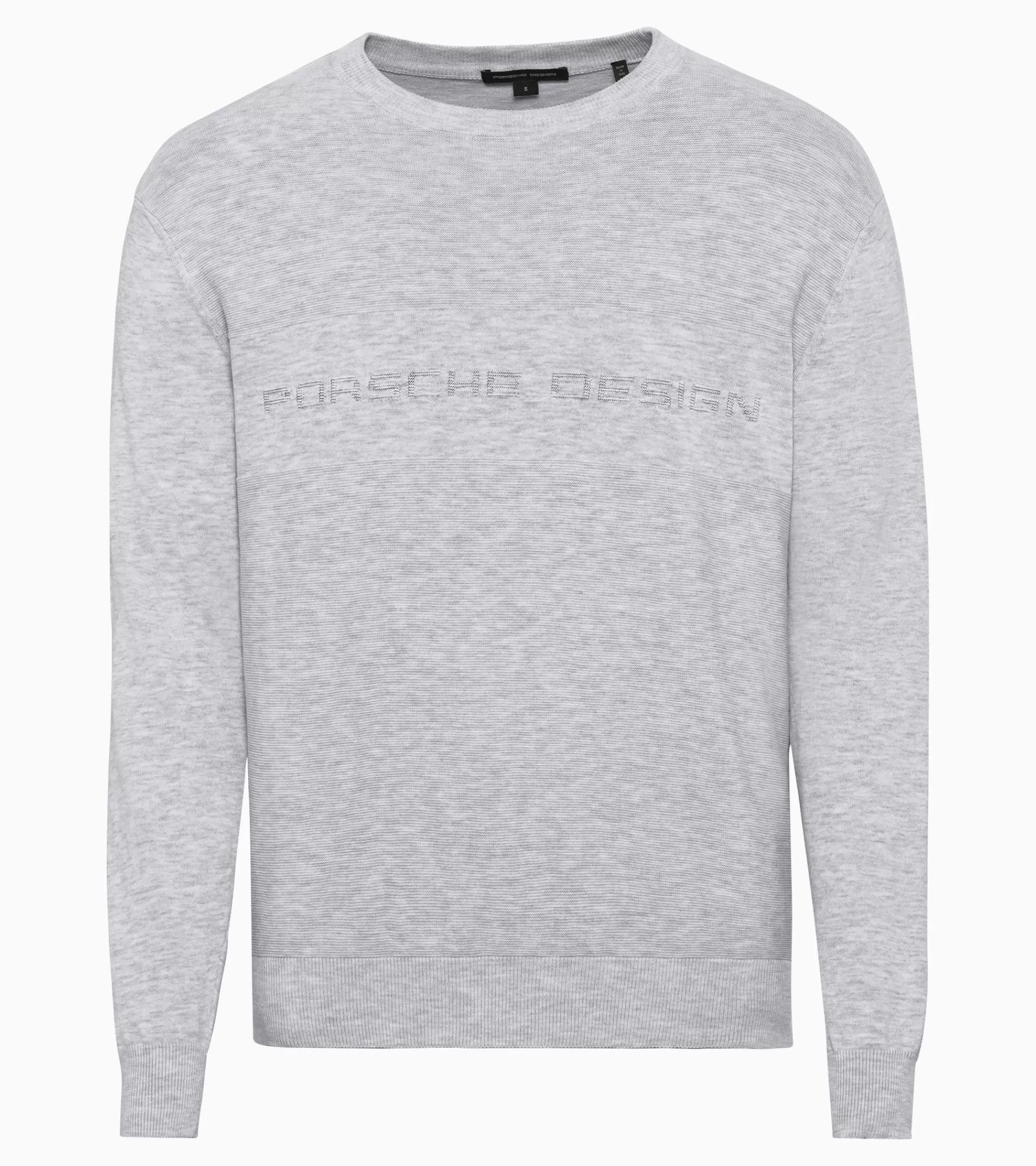 Jacquard Logo Sweatshirt>Porsche Design Store