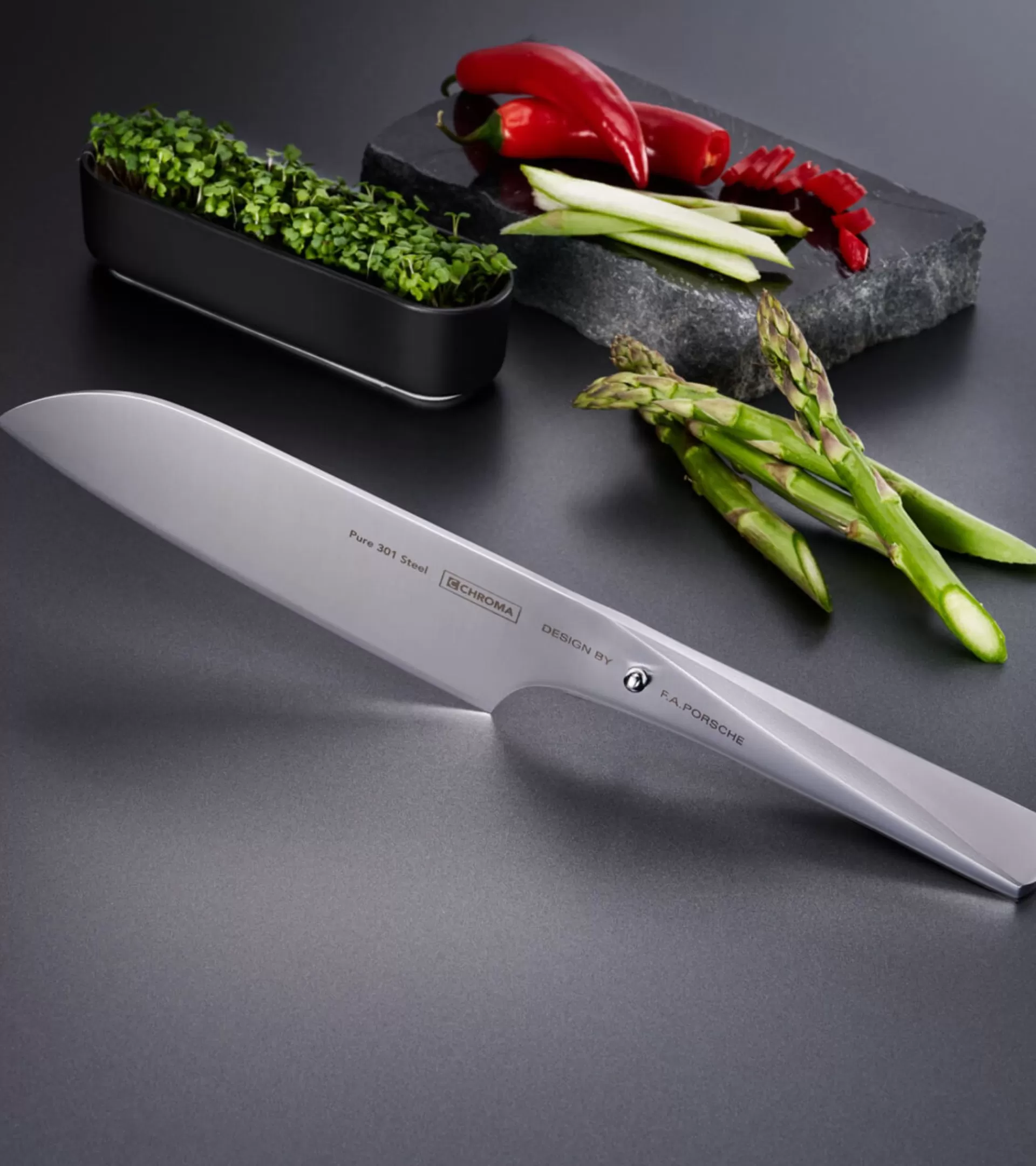 Knife P02 Japanese For Meat Fish And Vegetables 17.8 Cm>Porsche Design Outlet